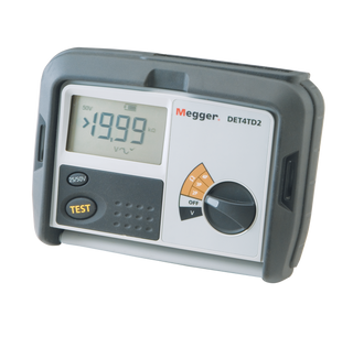 DET4 series four-terminal earth/ground resistance testers