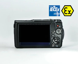 Armadex OZC 3 camera, rear view with display
