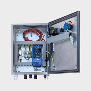 Ex-WWH control panel shown open