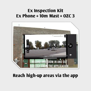 Armadex Ex-RIK ATEX inspection kit in use on site