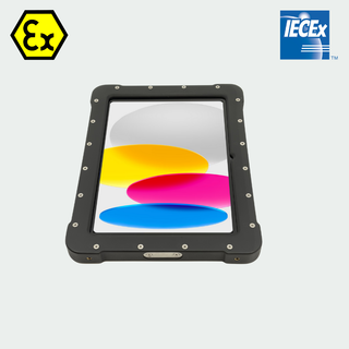 ATEX iPad A16 UniCase enclosure, rear view