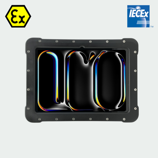 ATEX iPad Pro UniCase enclosure, side detail