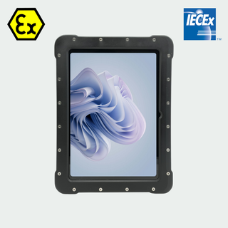 ATEX Surface Go 4 UniCase enclosure, angled view