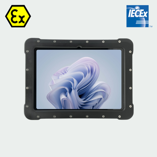 ATEX Surface Go 4 UniCase enclosure, rear view